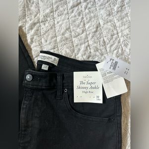 Abercrombie fitch black jeans